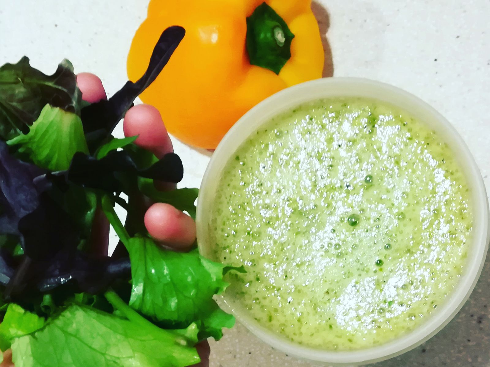 Batido de alfalfa