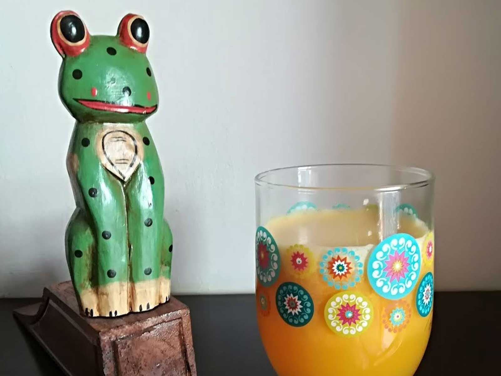 Batido infantil de naranja