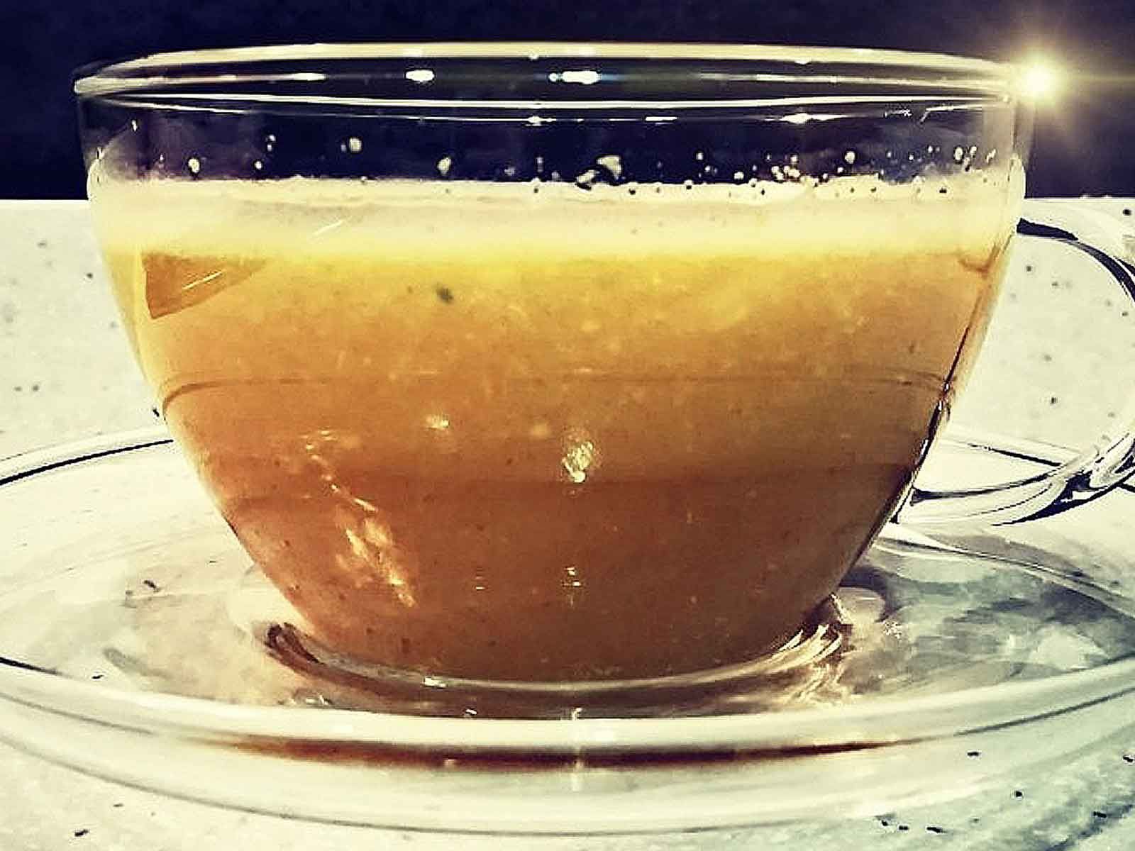 Batido de pomelo rojo