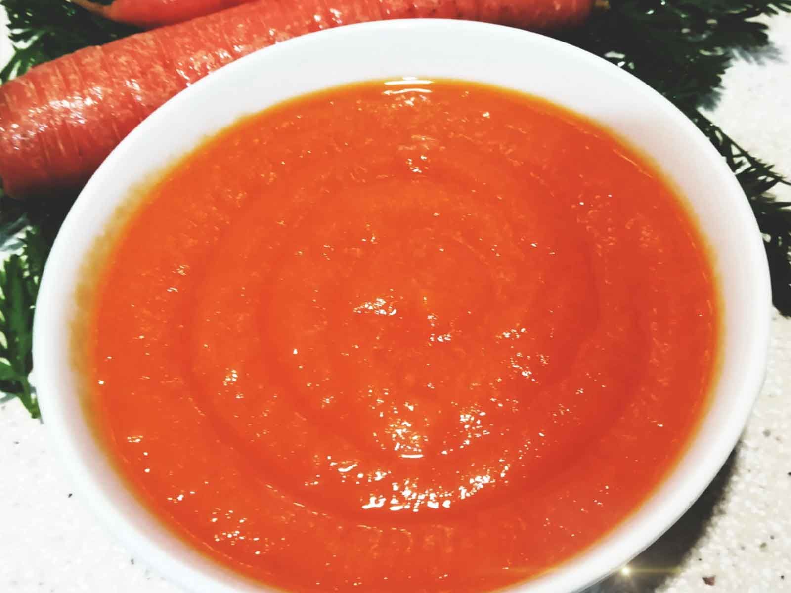 Crema de zanahoria