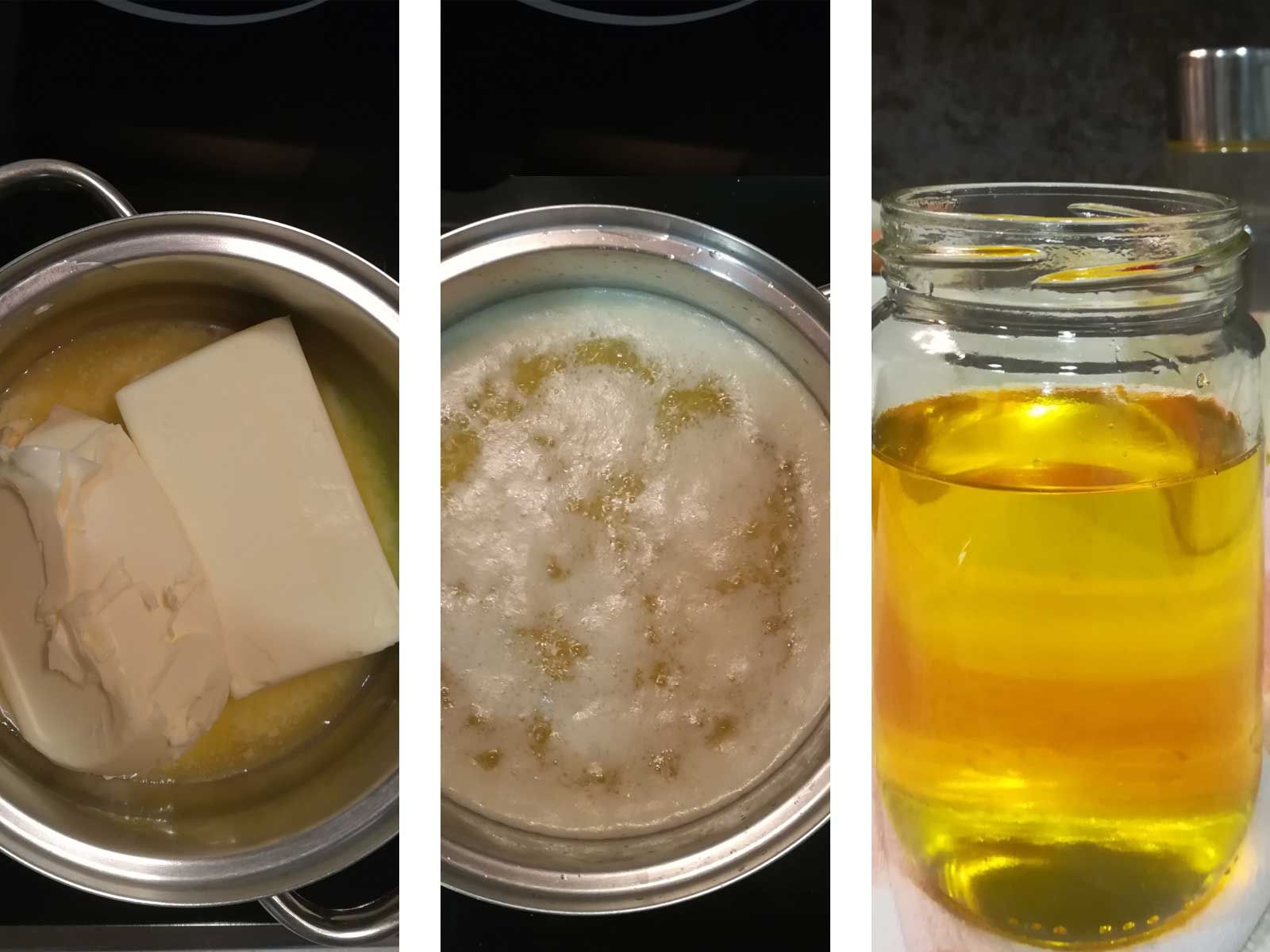 Preparación de Ghee